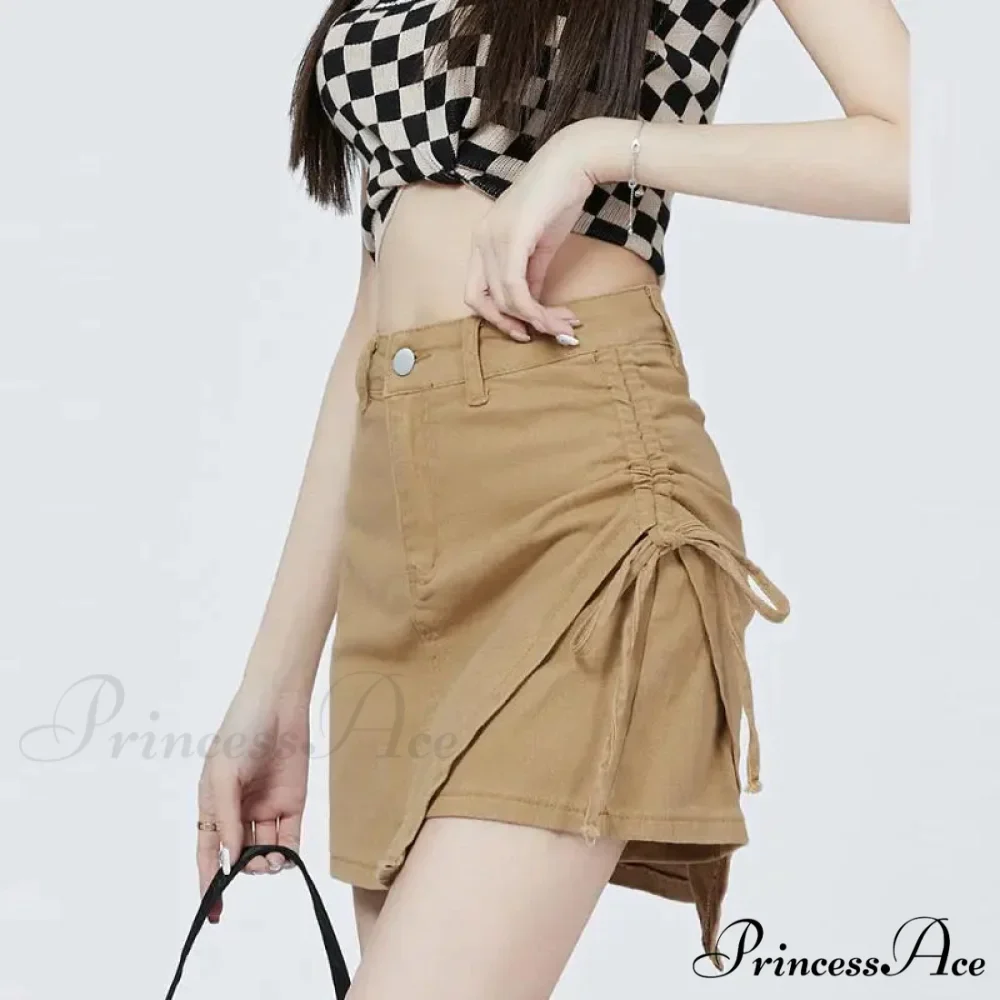 Cinch Khaki Informal Skirt - Image 3