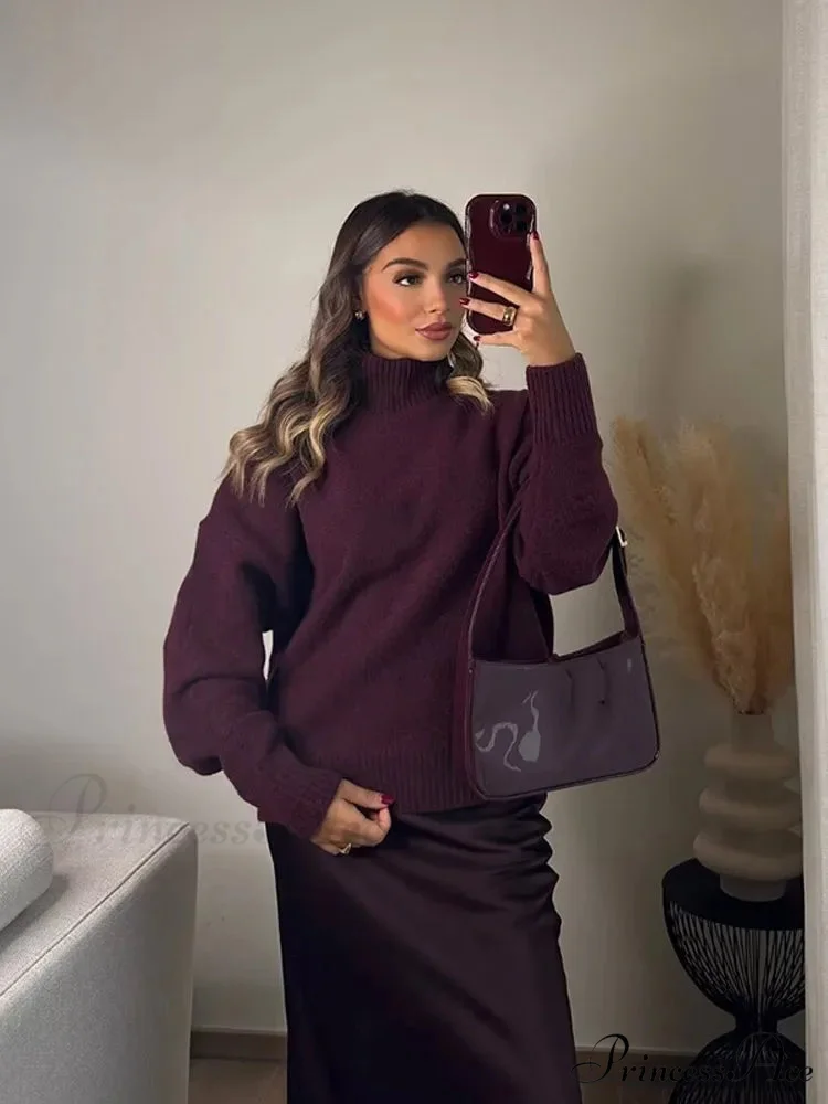 Circular Neck Flexible Pullover Jumper - Image 10