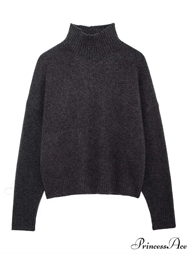 Circular Neck Flexible Pullover Jumper - Image 11