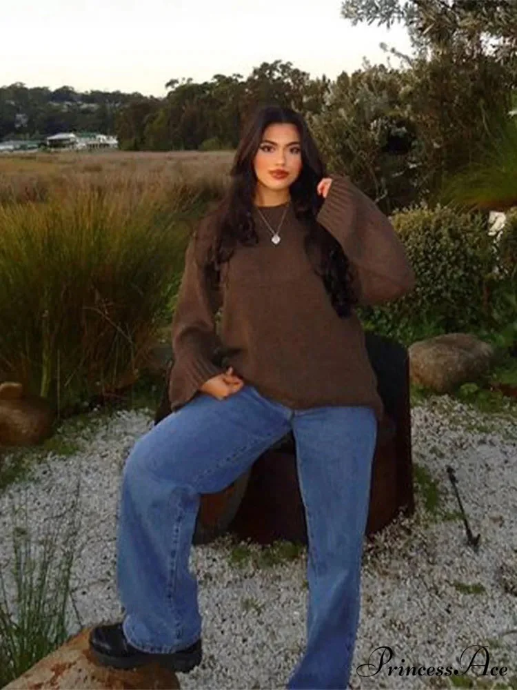 Circular Neck Flexible Pullover Jumper - Image 4