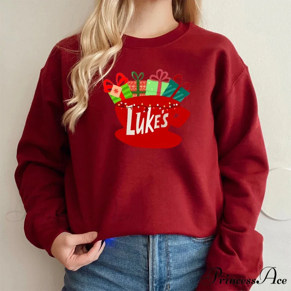 Classic Festive Vintage Show Inspired Cozy Hoodie - Image 5