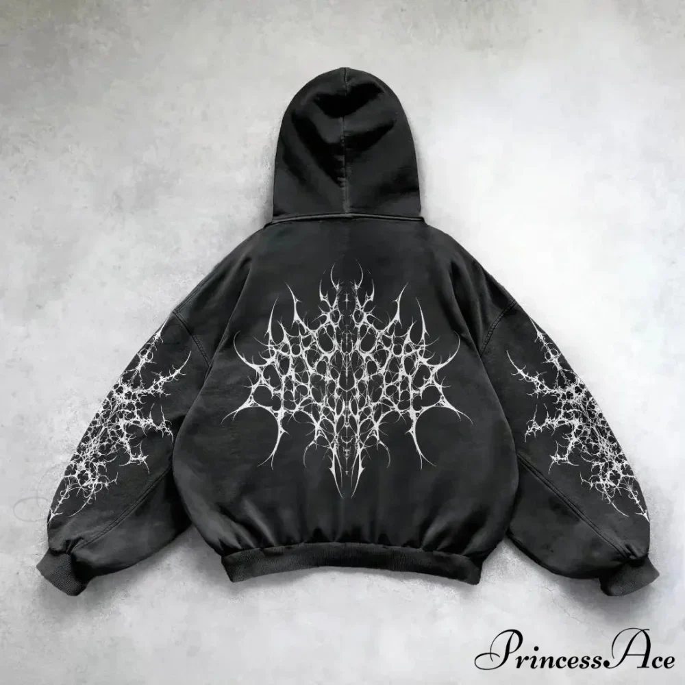 Cleaned Aged Fleece Hoodie - Image 4