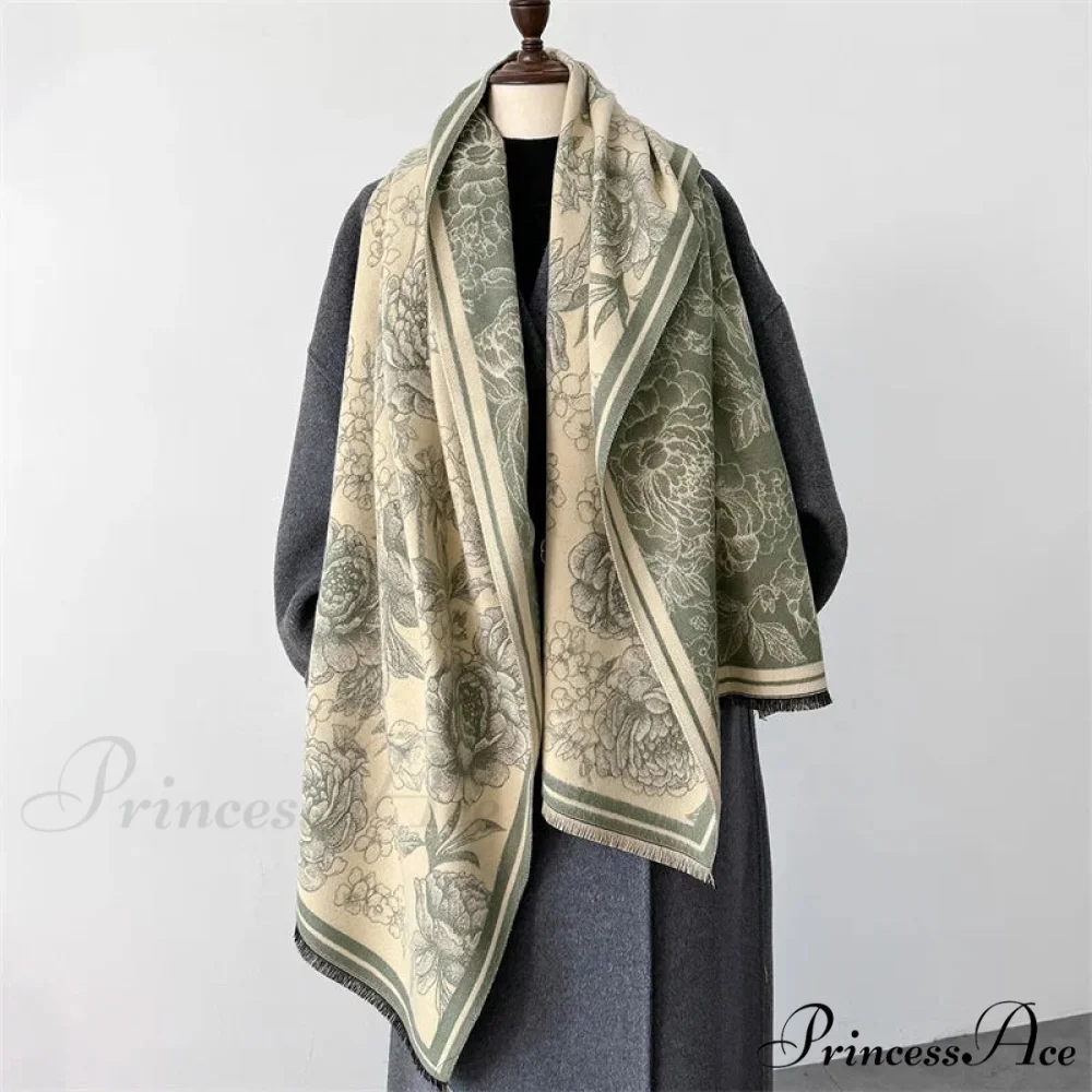 Cold Cashmere Pashmina Wrap Scarf - Image 2