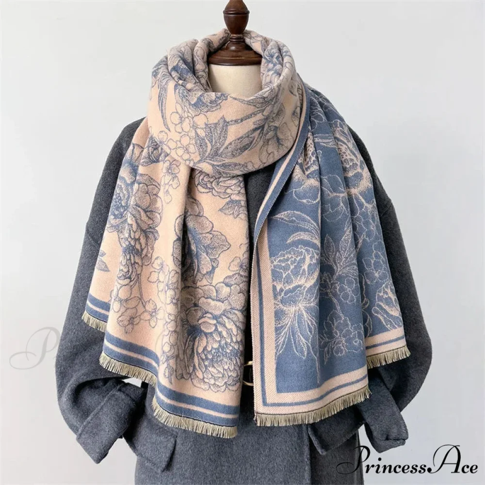 Cold Cashmere Pashmina Wrap Scarf - Image 4
