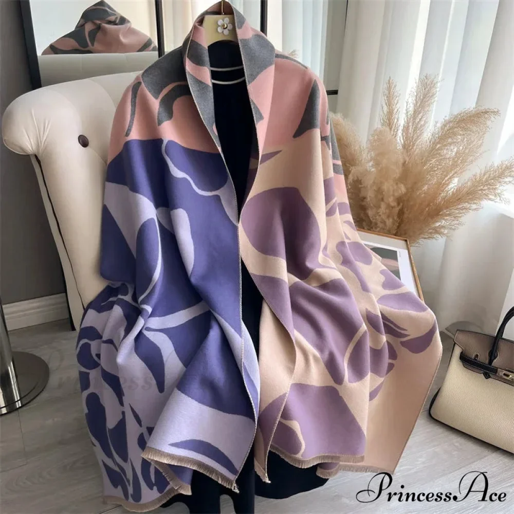 Cold Cashmere Poncho Cover Scarf - Image 6