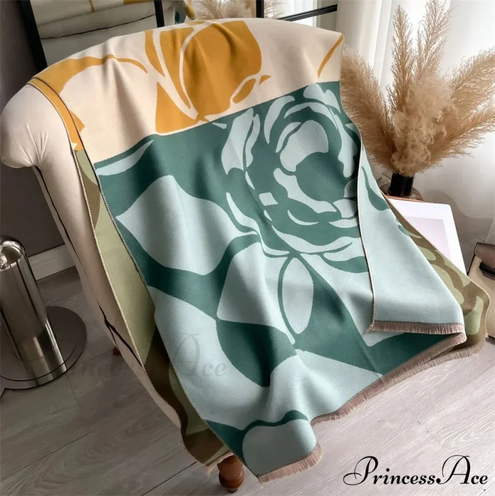 Cold Cashmere Poncho Cover Scarf - Image 7
