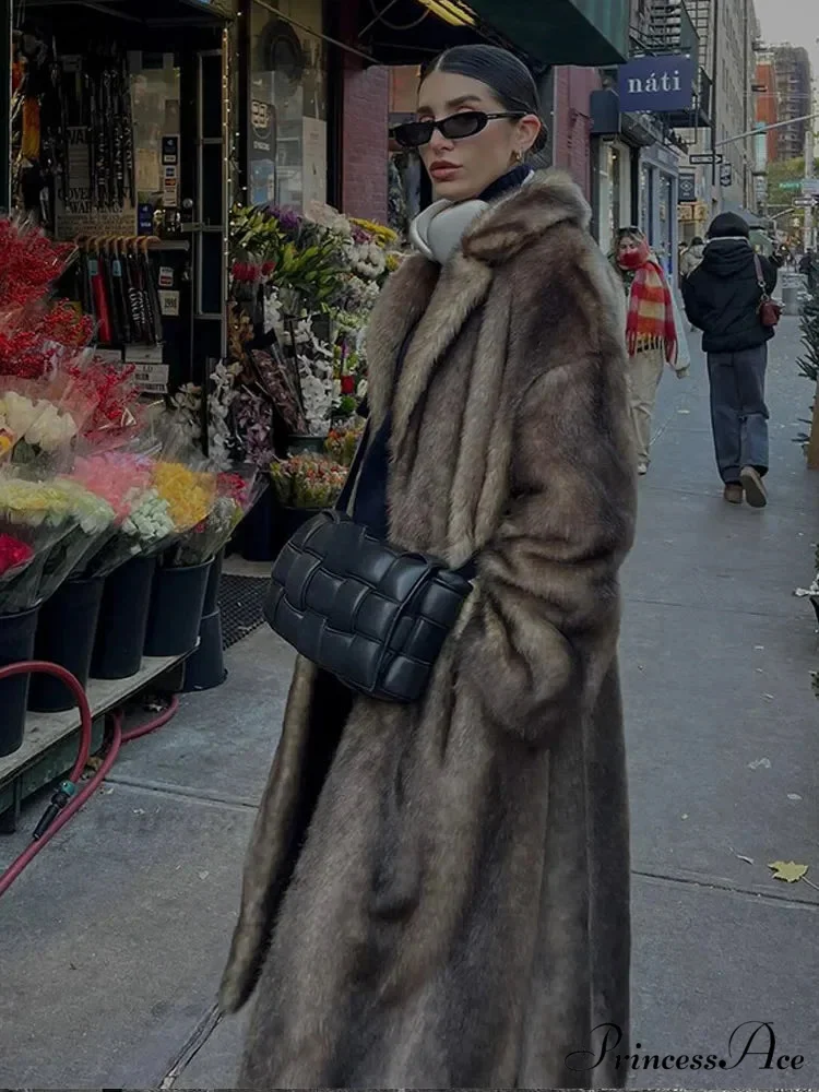 Cold Lapel Baggy Extended Coat - Image 5