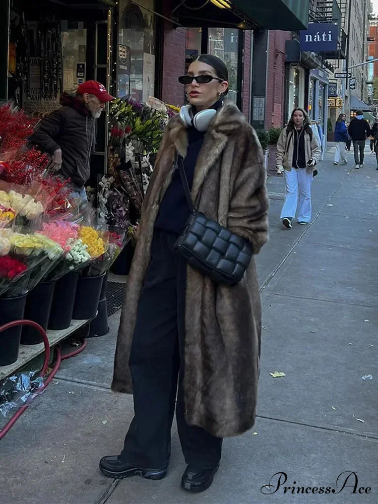 Cold Lapel Baggy Extended Coat - Image 6