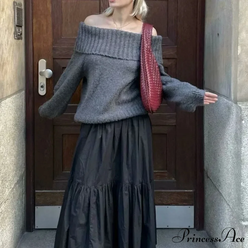 Cold Lapel Brief Sweater - Image 4