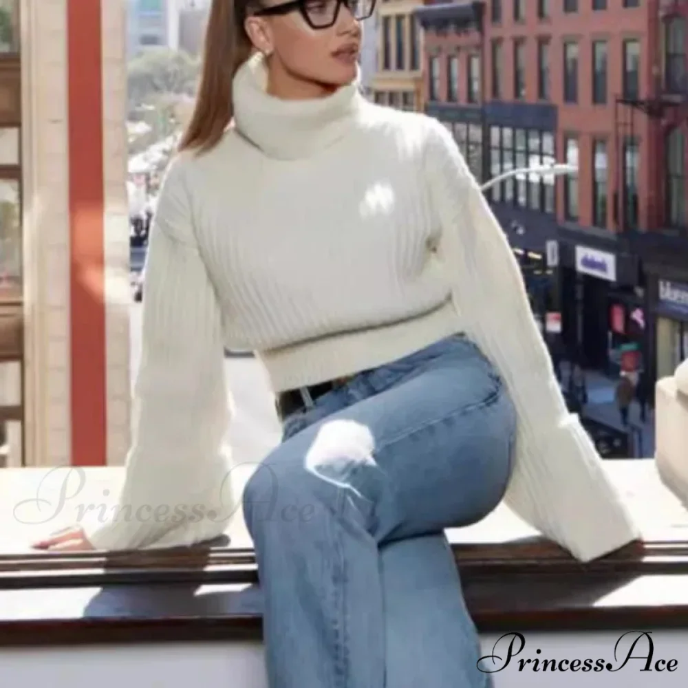 Cold Lapel Brief Sweater - Image 6