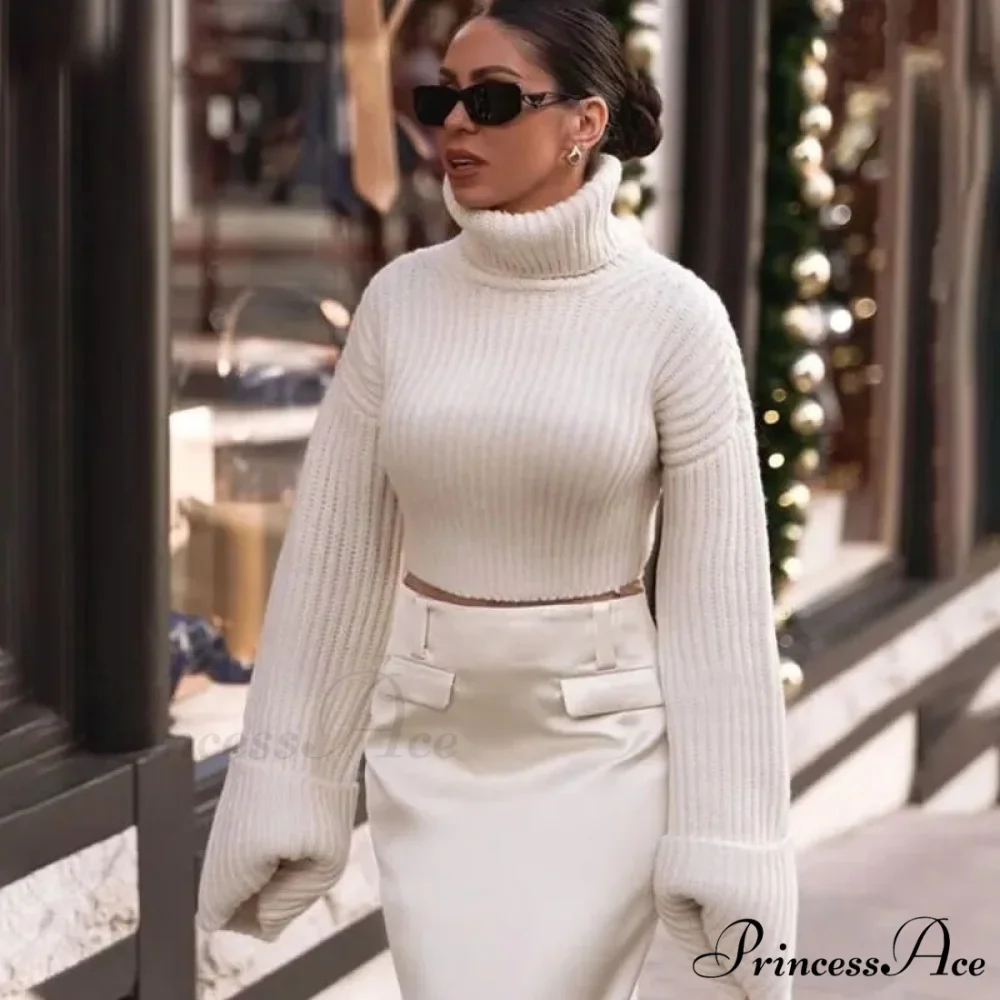 Cold Lapel Brief Sweater - Image 7
