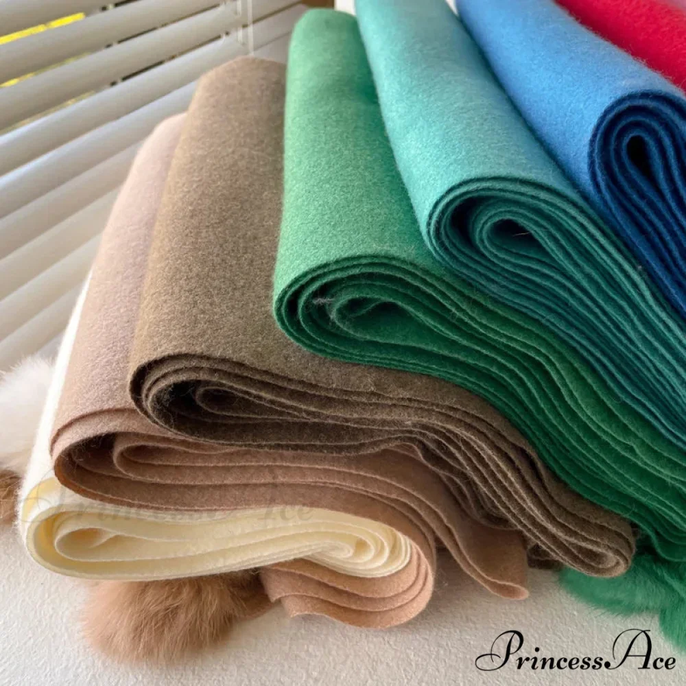 Cold Weather Soft Woolen Solid Wrap Scarf - Image 4