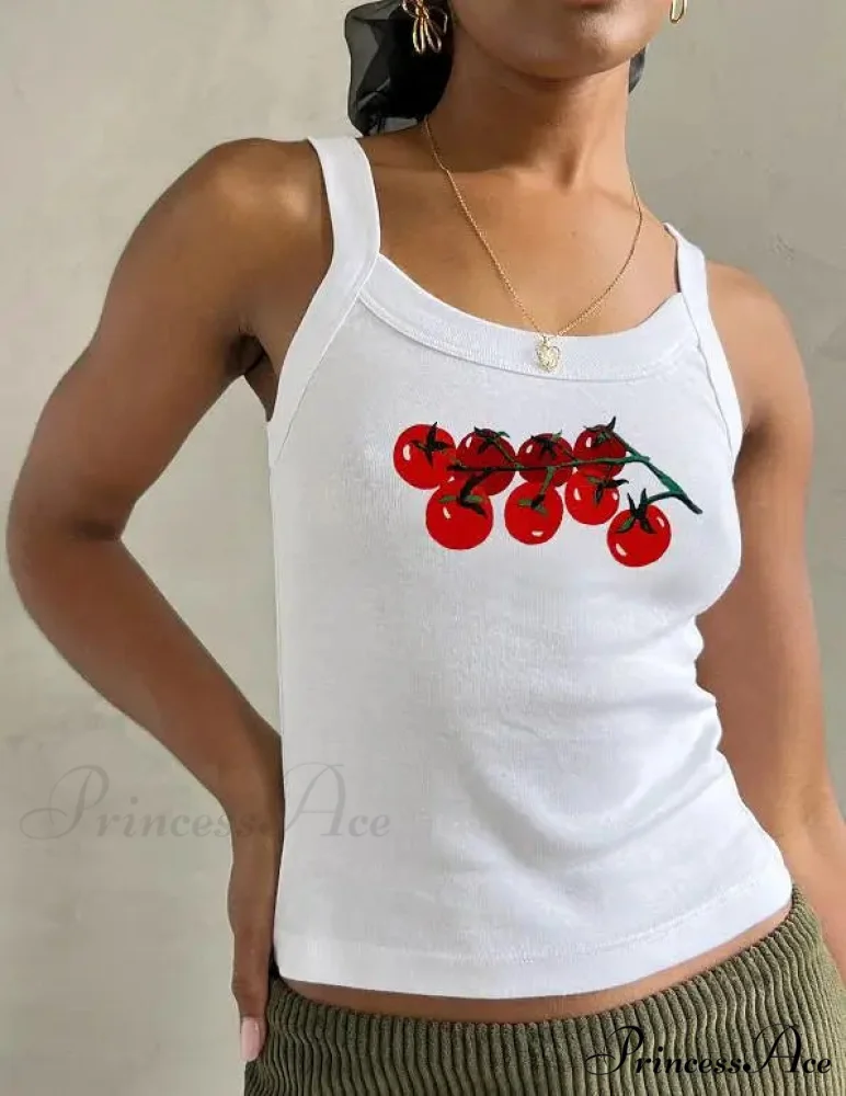 Comic Print O-Neck Crop Top - Image 11