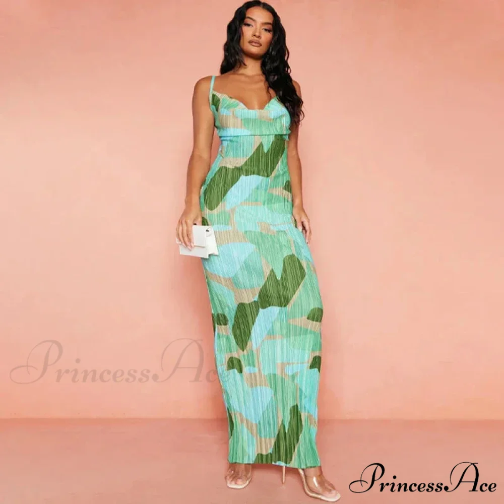 Party Club Evening Bodycon Long Maxi Dress - Image 2