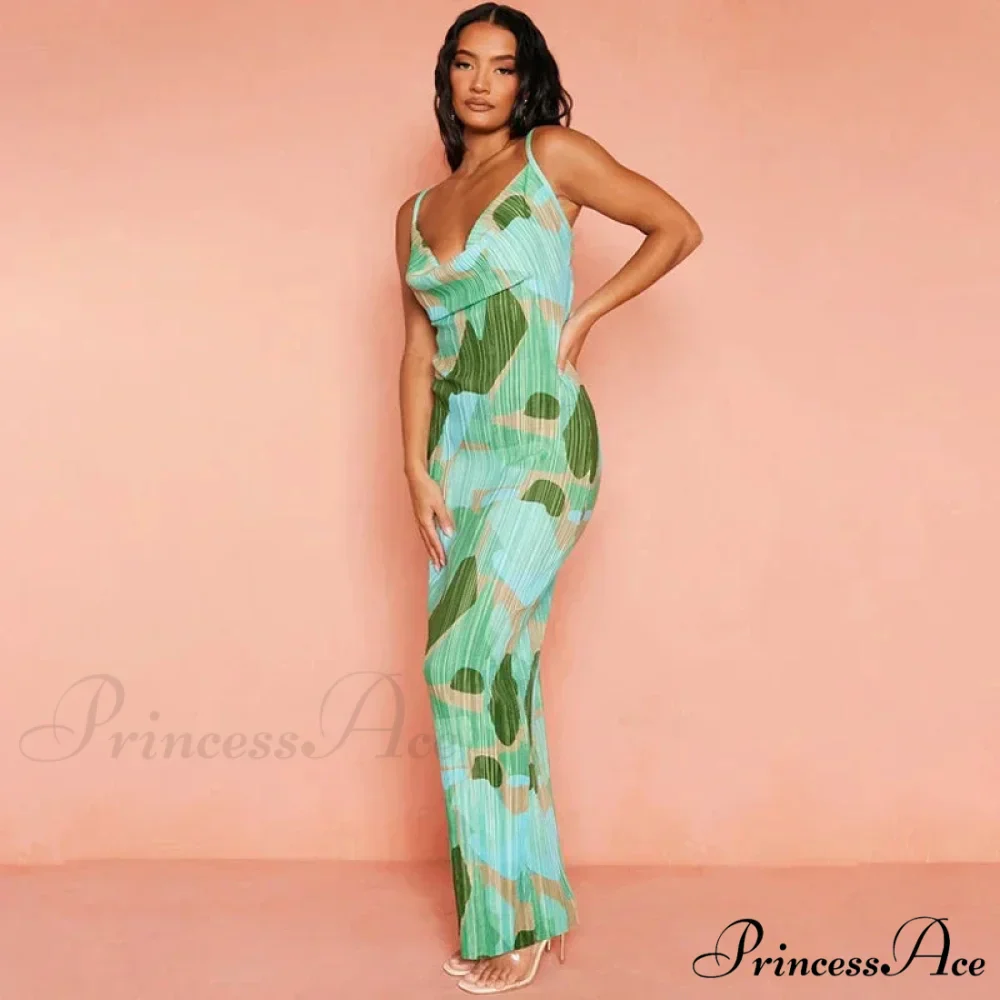 Party Club Evening Bodycon Long Maxi Dress - Image 3