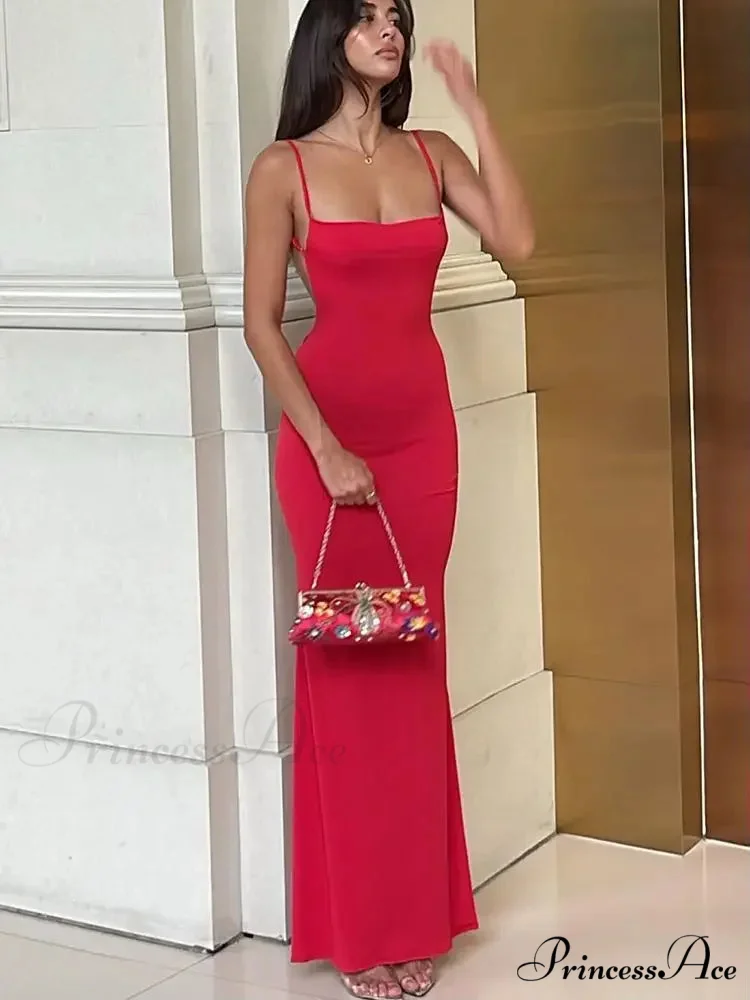 Sleeveless Slip Maxi Dress - Image 8