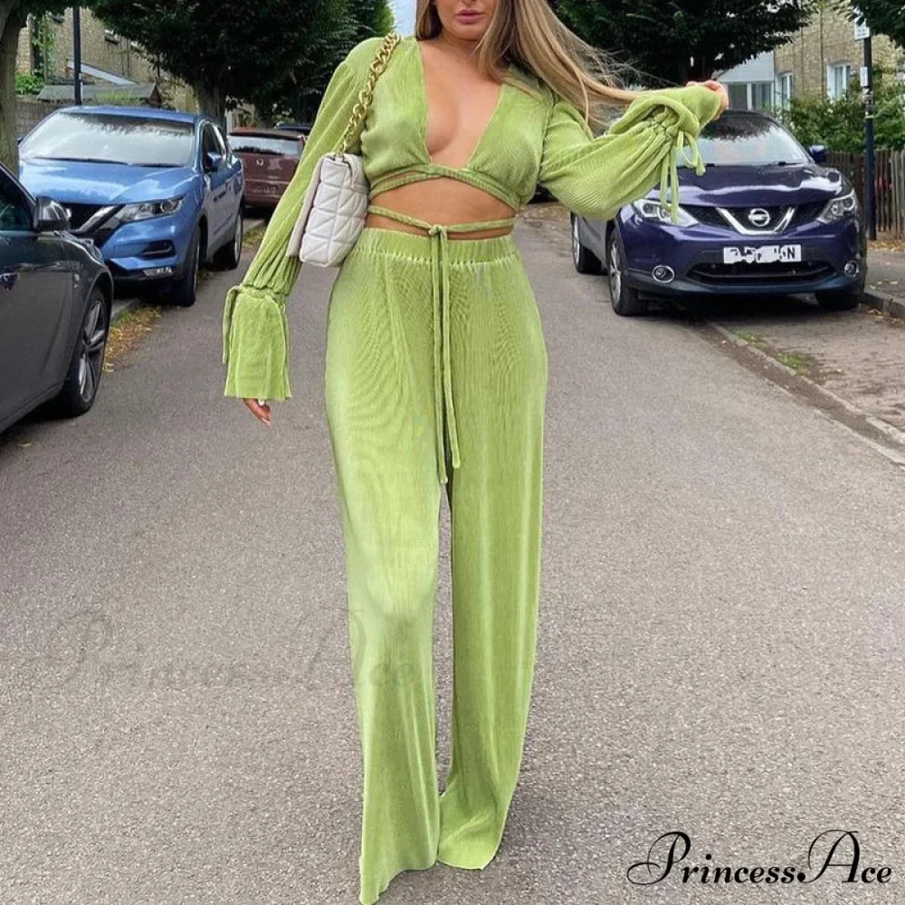 Beach Cover Up Long Sleeve Loose Maxi Dress - Image 4