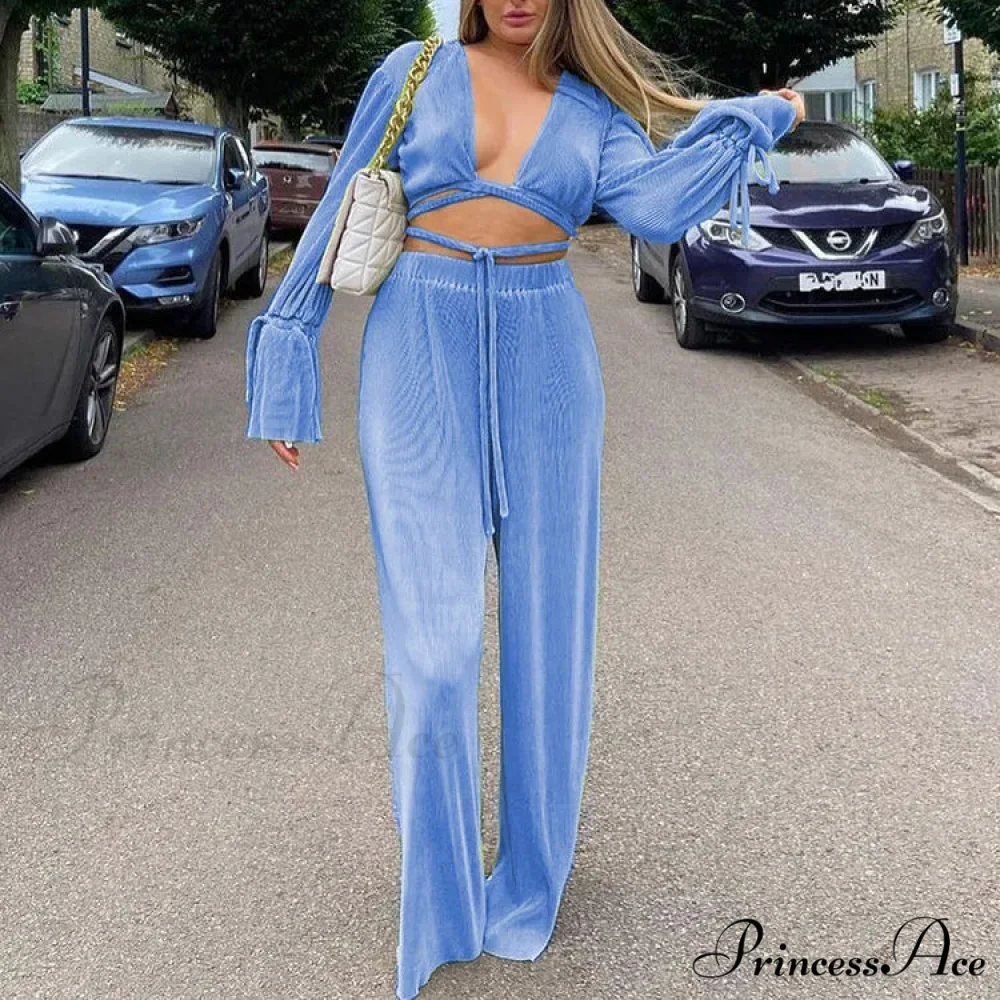 Beach Cover Up Long Sleeve Loose Maxi Dress - Image 5