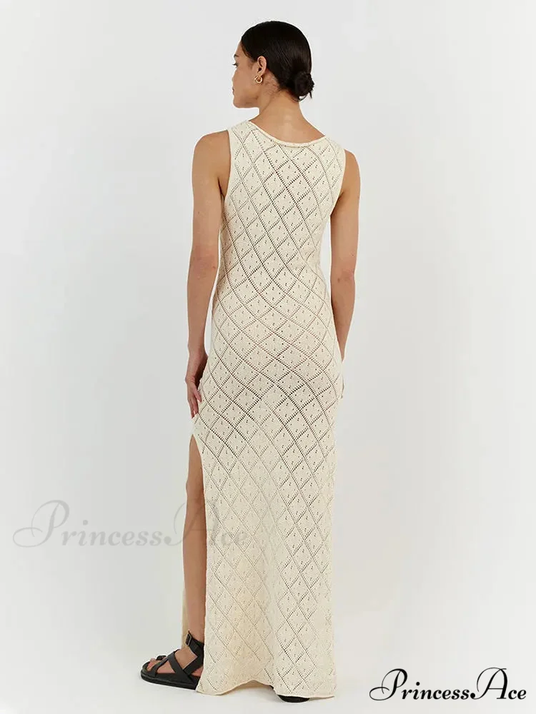 Slim Cocktail Off Shoulder Women's Maxi Dress - Image 4