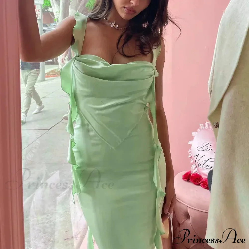 Knit Cut Out Backless Party Club Robes Maxi Dress - Image 5
