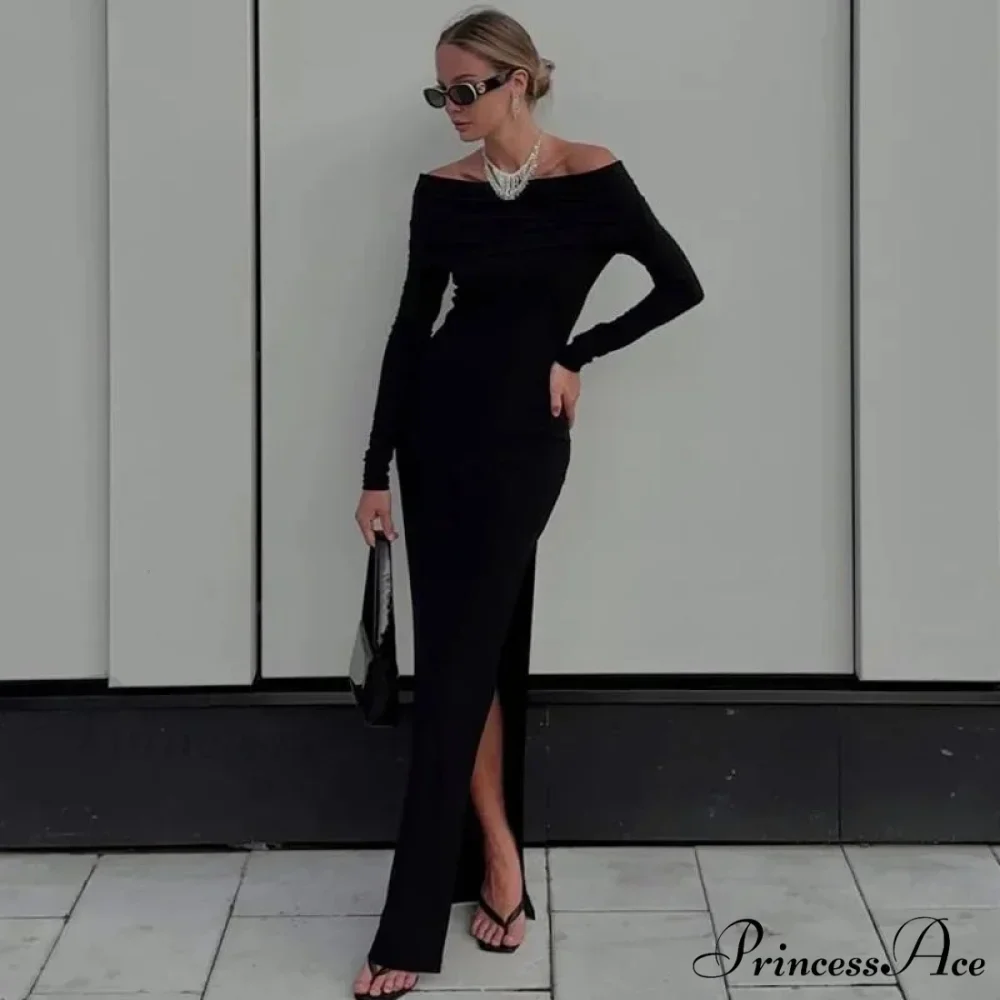 Floral Mesh Print Spaghetti Strap Celebrity Maxi Dress - Image 5