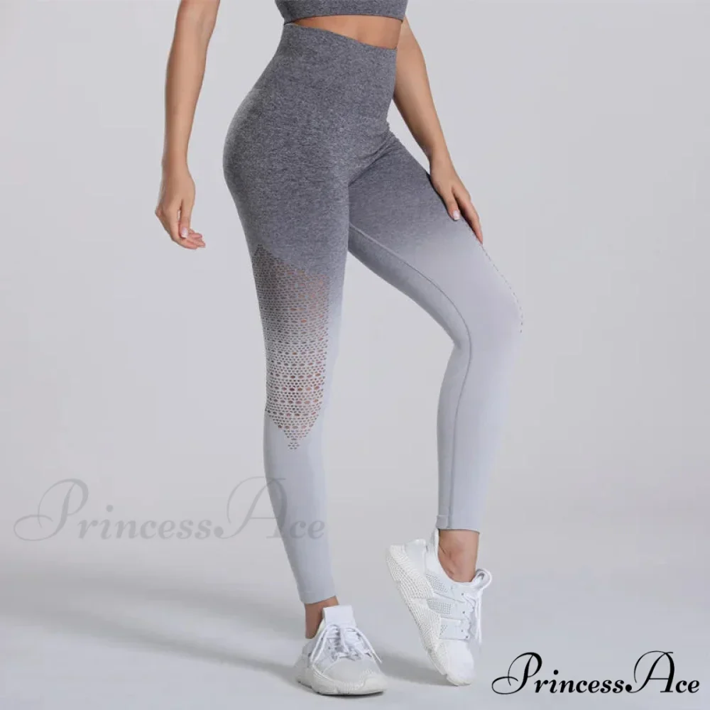 Bubble Push Up Seamless Fitness High Waist Legging - Image 2