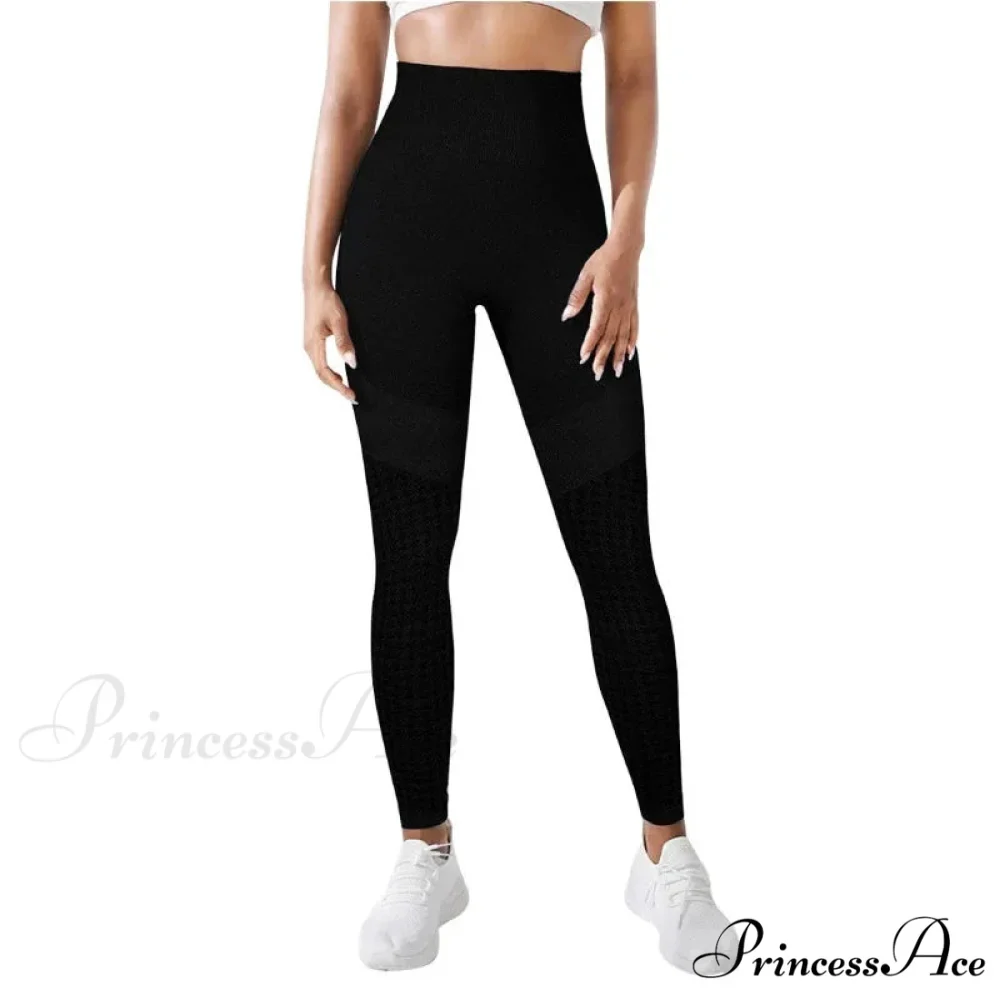 Outdoor Seamless Printed Waist Fashion Fitness Legging - Image 5