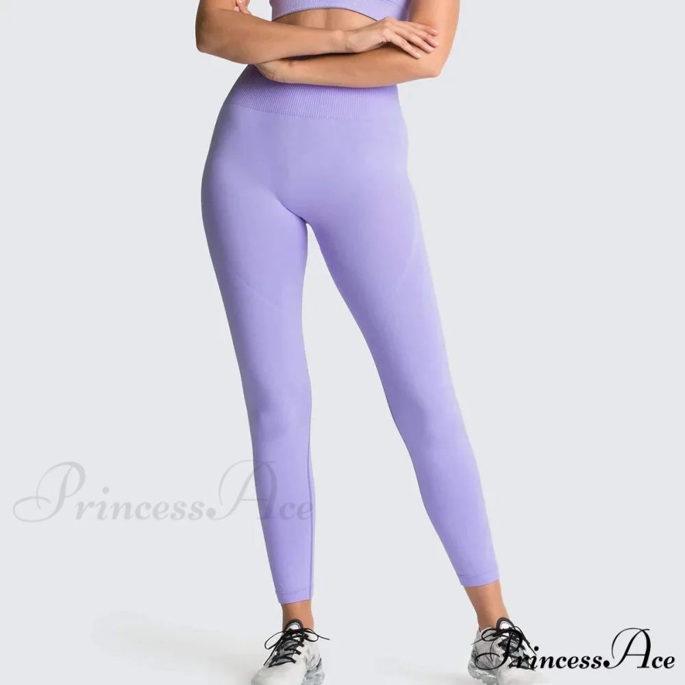Sport Seamless High Waist Yoga Butt Lift Legging - Image 11