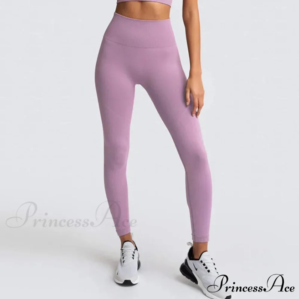 Sport Seamless High Waist Yoga Butt Lift Legging - Image 12