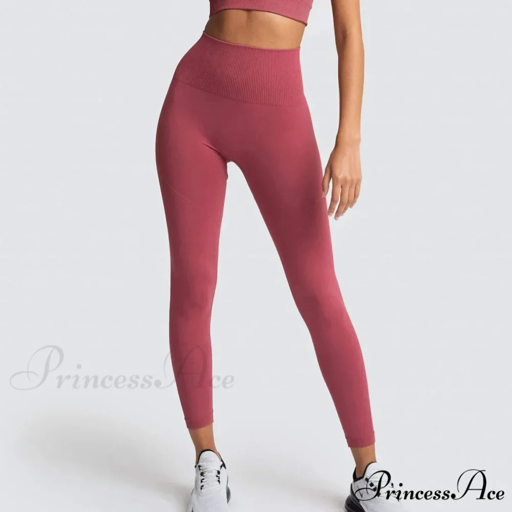 Sport Seamless High Waist Yoga Butt Lift Legging - Image 6