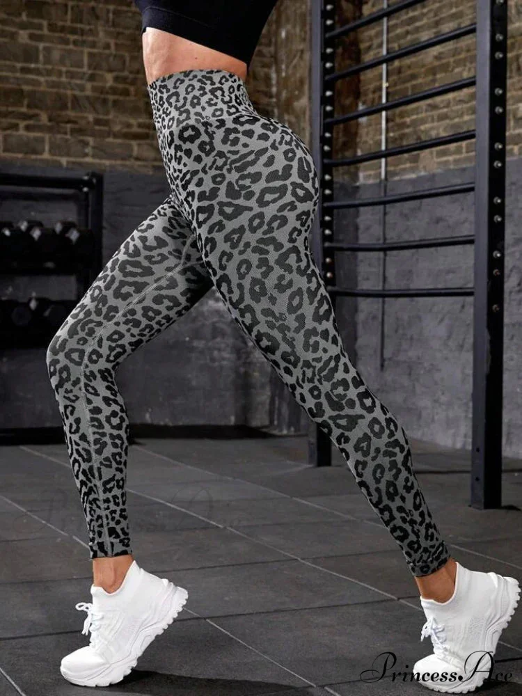 Waist Seamless Workout Yoga Female Fitness Legging - Image 2