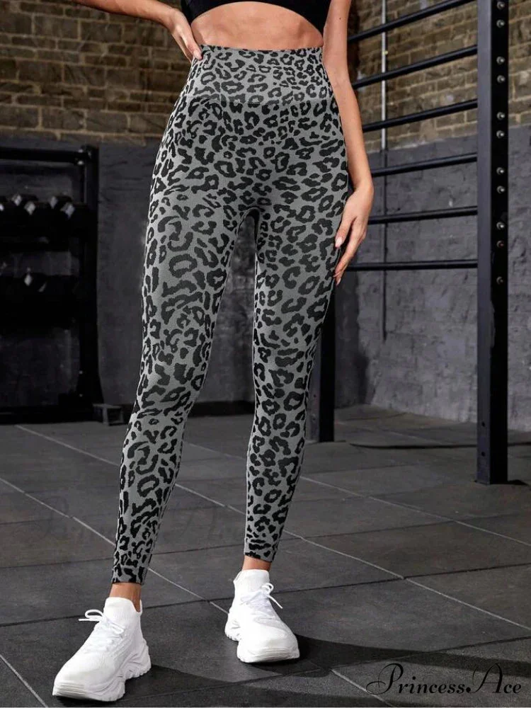 Waist Seamless Workout Yoga Female Fitness Legging - Image 4