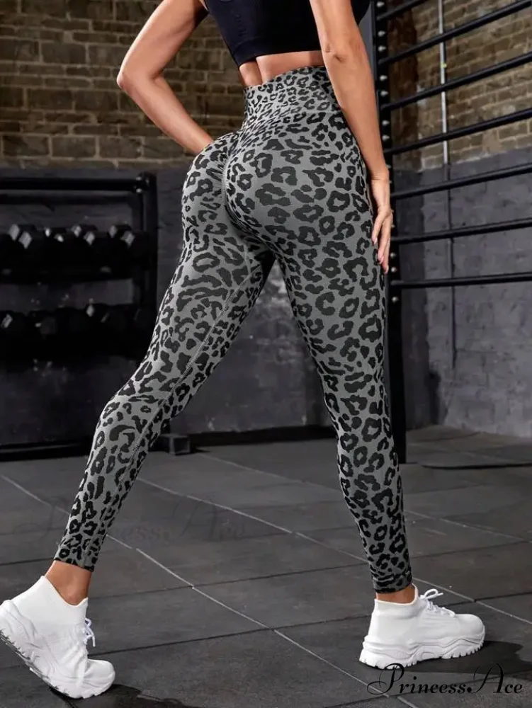 Waist Seamless Workout Yoga Female Fitness Legging - Image 5