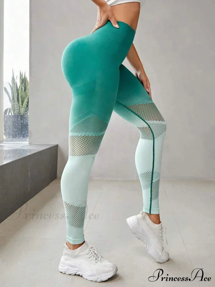 Stretchy Seamless Fitness Fashion Running Legging - Image 5