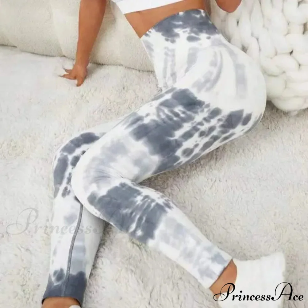 Seamless High-Waist Slim Fashion Cycling Legging - Image 3