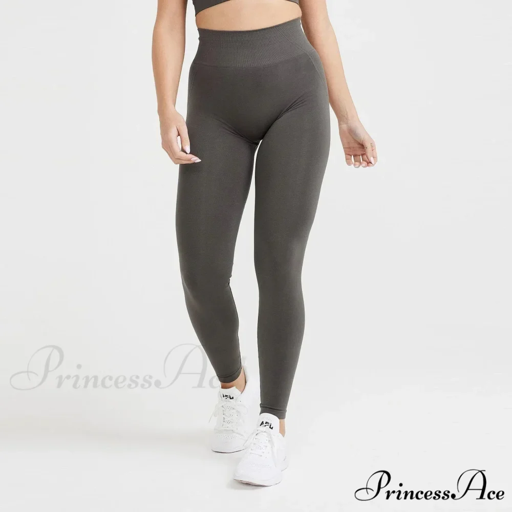 Seamless Knitted Yoga Gym Sport Legging - Image 3