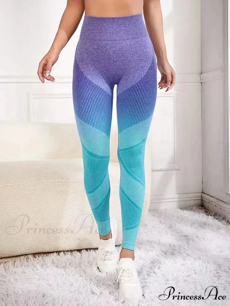 Seamless Fitness Push-Up Yoga Gym Sport Legging - Image 3