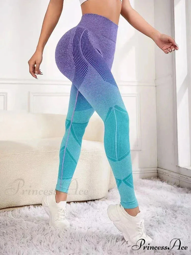 Seamless Fitness Push-Up Yoga Gym Sport Legging - Image 5