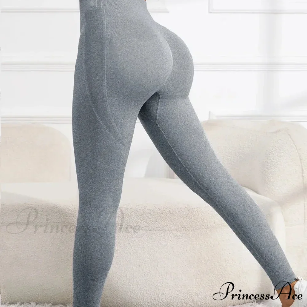 Seamless Knitted Fitness Sports Legging - Image 2