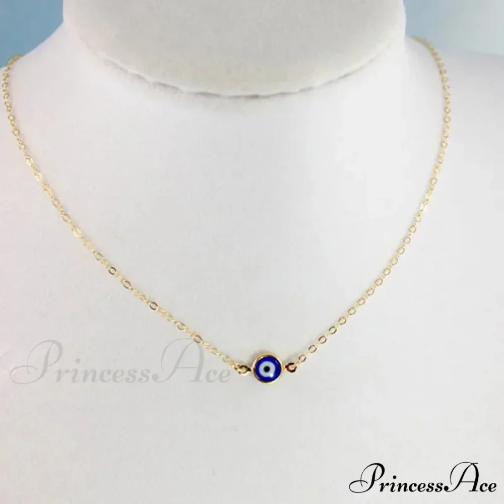 Sea Blue Pendant Necklace - Image 4
