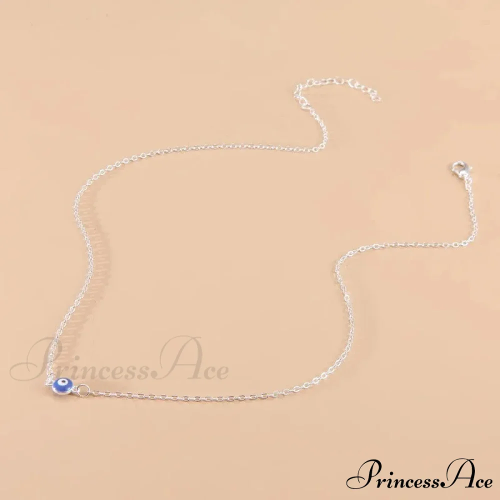 Sea Blue Pendant Necklace - Image 5