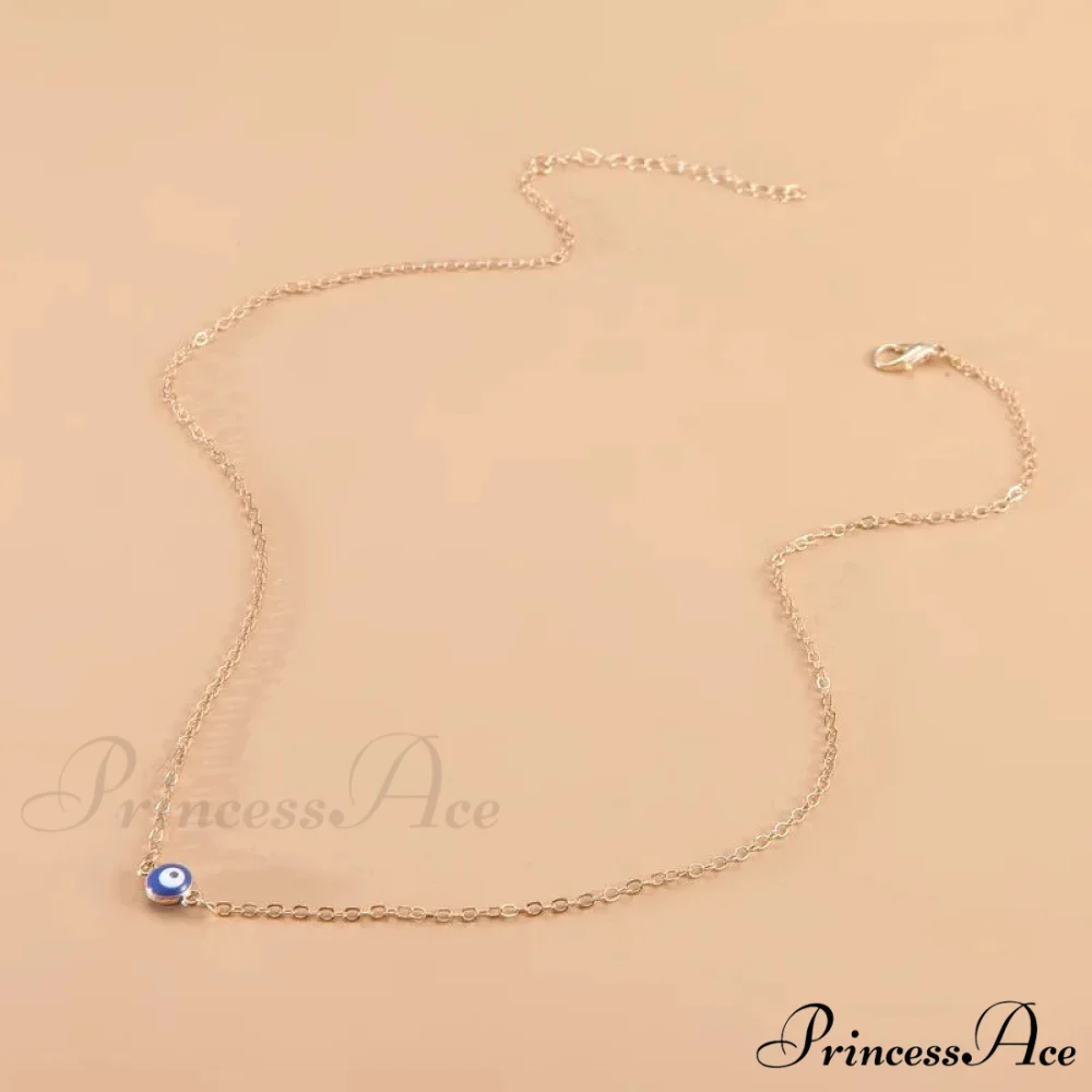 Sea Blue Pendant Necklace - Image 6