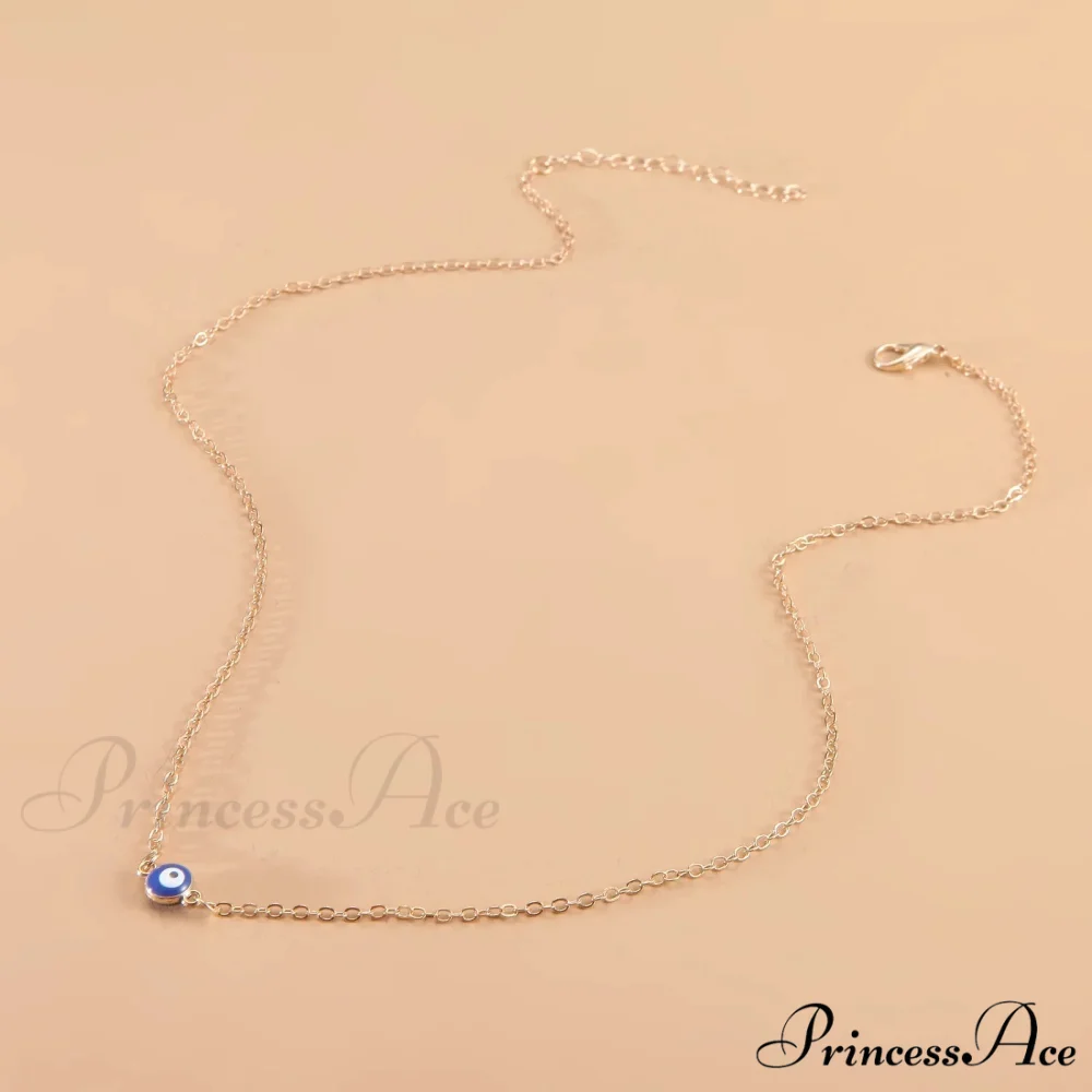 Sea Blue Pendant Necklace - Image 7