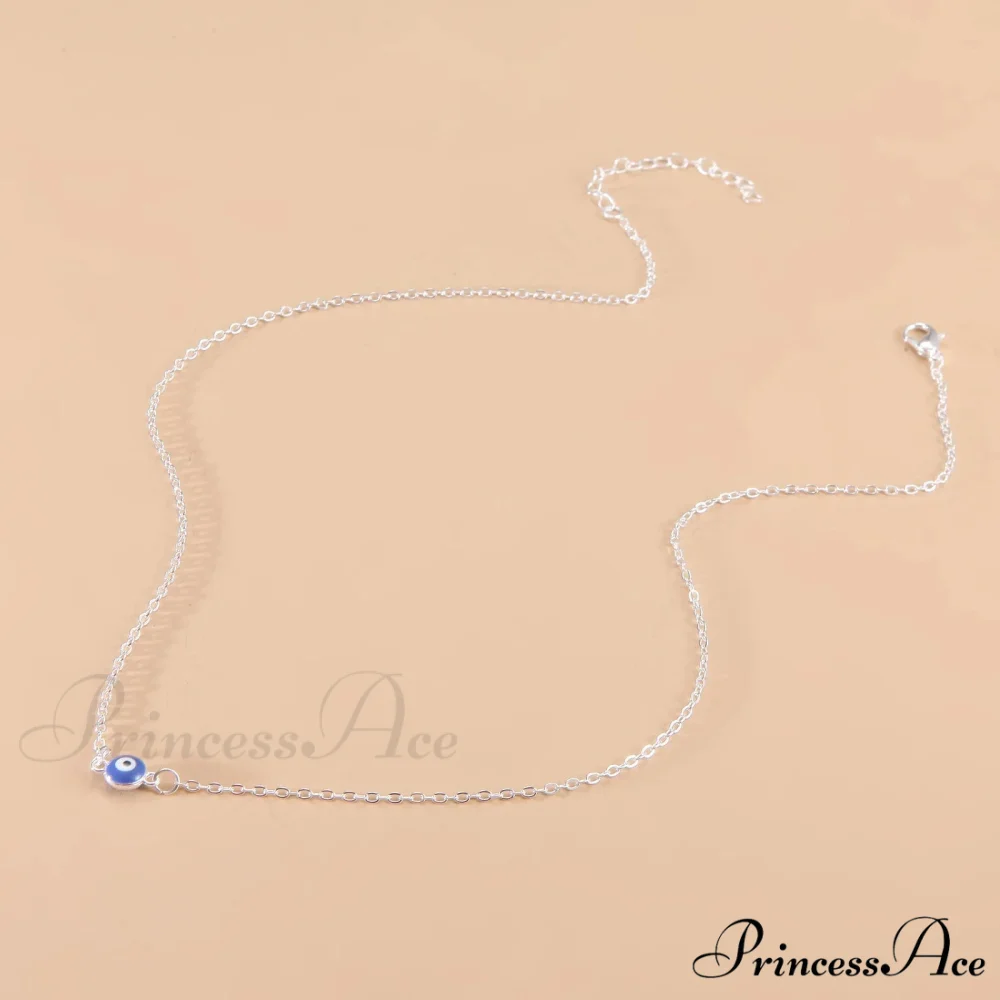 Sea Blue Pendant Necklace - Image 8