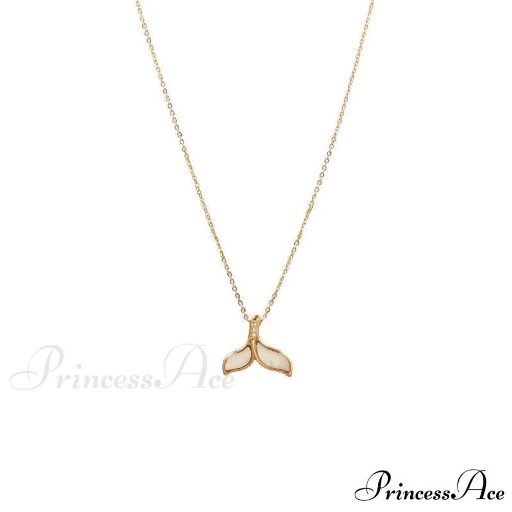 Mermaid Tail Pendant Necklace - Image 5