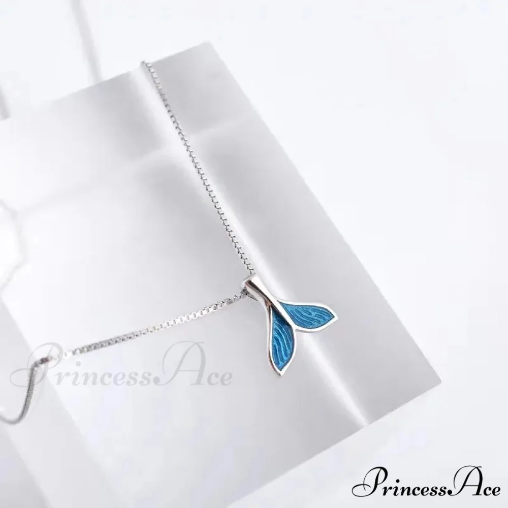 Mermaid Tail Pendant Necklace - Image 7