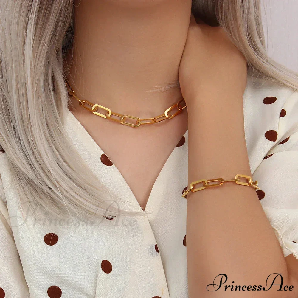 Paper Clip Necklace - Image 3