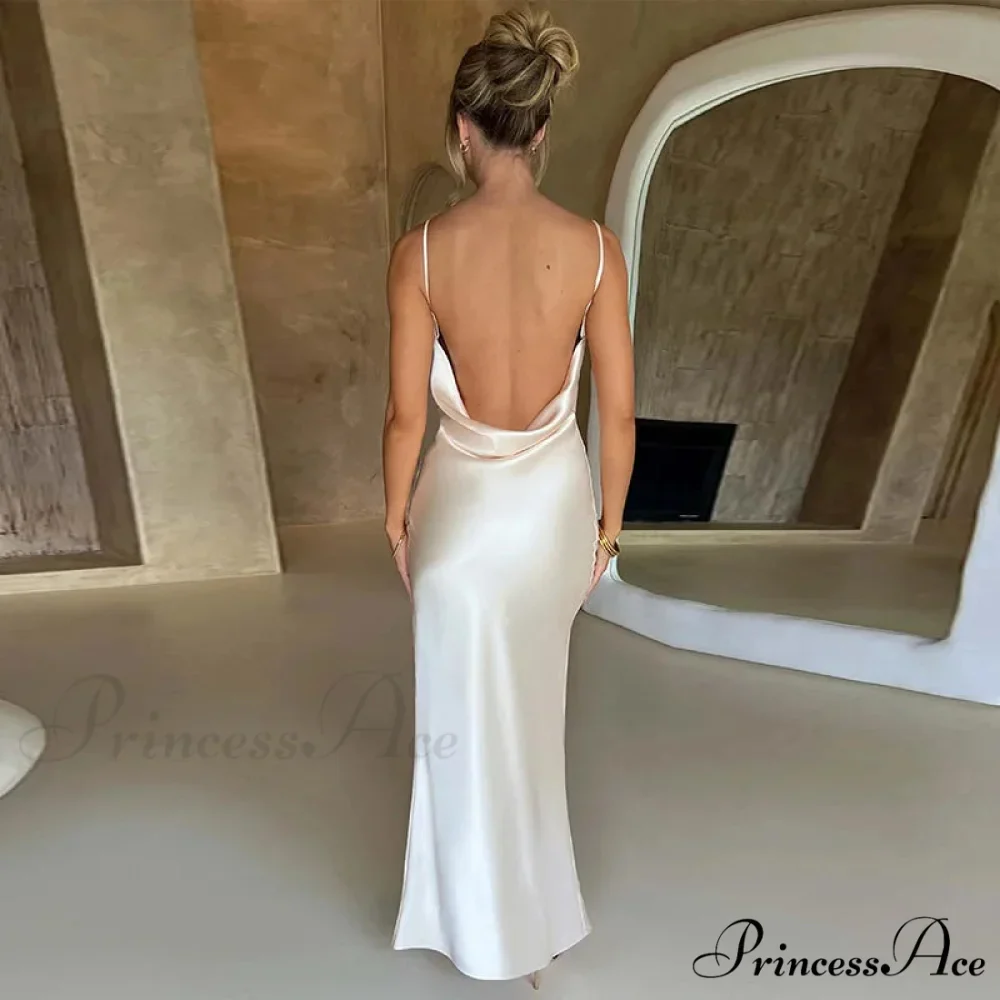 Mermaid Evening Long Sleeves Square Collar Wedding Occasion Backless Sexy Y2K Clothes Bodycon Dress - Image 4