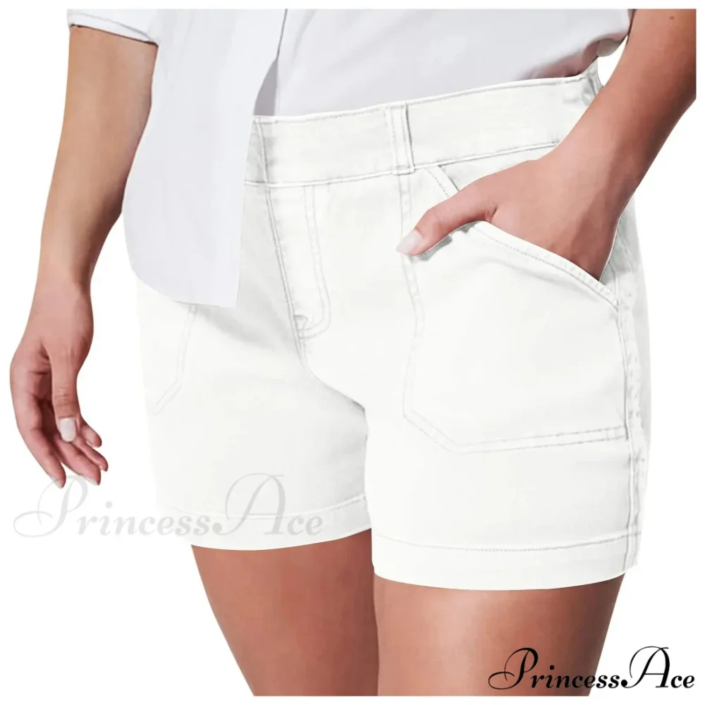Vintage Stretchy Fit Summer Casual Athletic Short - Image 3