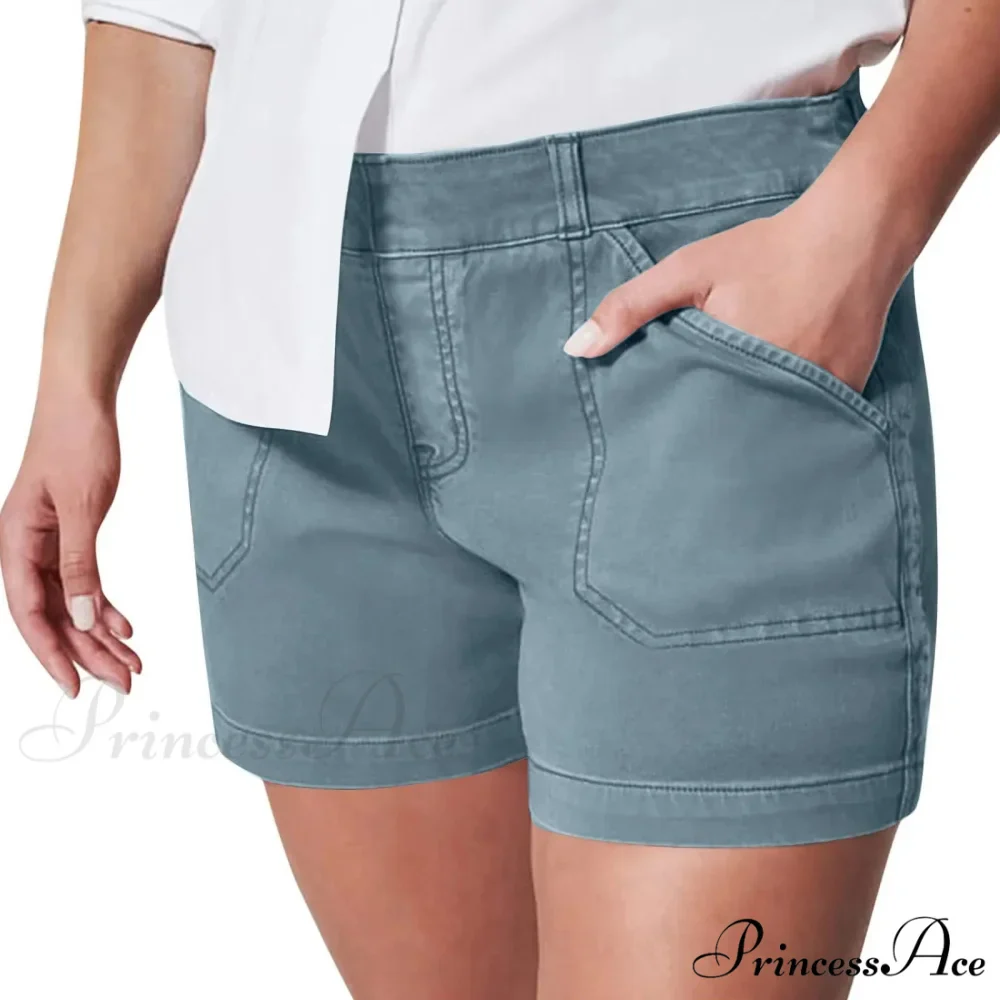 Vintage Stretchy Fit Summer Casual Athletic Short - Image 4